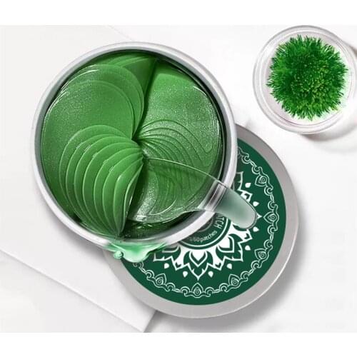 60PCS Seaweed Hydrating Eye Patch Natural Moisturizing Gel Eye Patches Remove Dark Circles Anti Age Bag Eye Wrinkle Skin Care