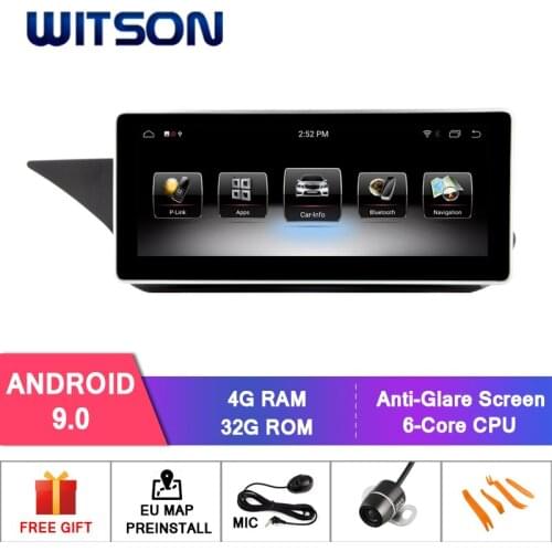 WITSON Android 9.0 10.25'' CAR RADIO for MERCEDES-BENZ E-Class SEDAN C207 A207 2010-2012 (NTG4.0)