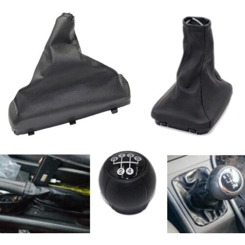Car Styling Gear Shift Knob Parking Handbrake Gaiter Boot Cover Case Collar for Vauxhall Opel Vectra B 3pcs/set