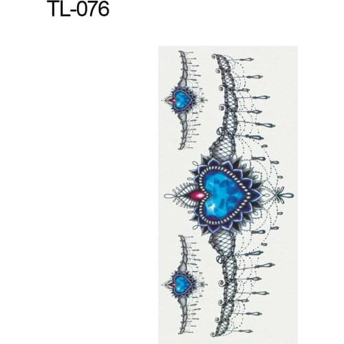 Body Art Removable Tree Feather Bird Fashion Temporary Fake Tattoo Sticker Decal