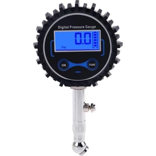 Cgration Digital 360° Quick Test Vehicle Tyre Tire Pressure Gauge 3-200 PSI Heavy Duty 2-1/2" ave Output Ampere Resistance Diode