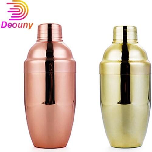 DEOUNY Bar Cocktail Shaker Bartender Stainless Steel Shaker Cocktail Barman Tool Gift