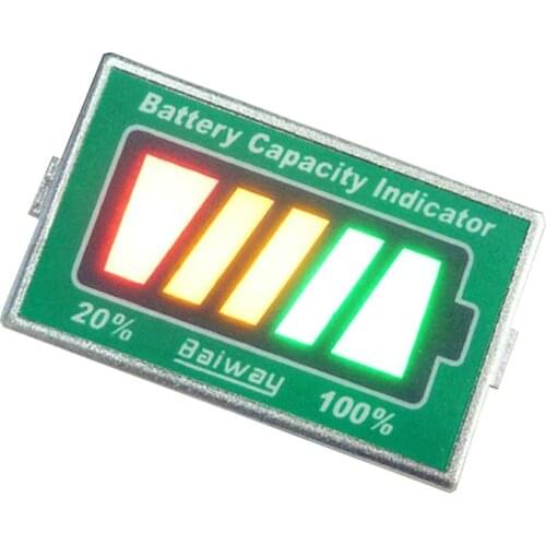 TD05-3S, 4S, 5S, 6S, 7S, 10S lithium battery power display board, power display, power indicator