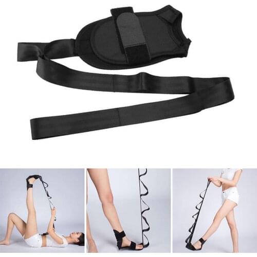 Yoga Stretching Strap, Rehabilitation Flexibility Training Belt, Ankle Ligament Hamstring Stretcher Band Foot Drop Straps