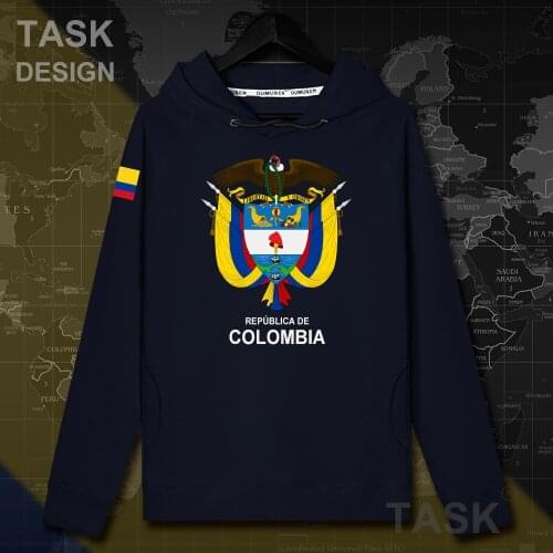 Colombia Colombian COL CO mens hoodie pullovers hoodies top men hip hop sweatshirt streetwear clothing tracksuit Autumn coat 20