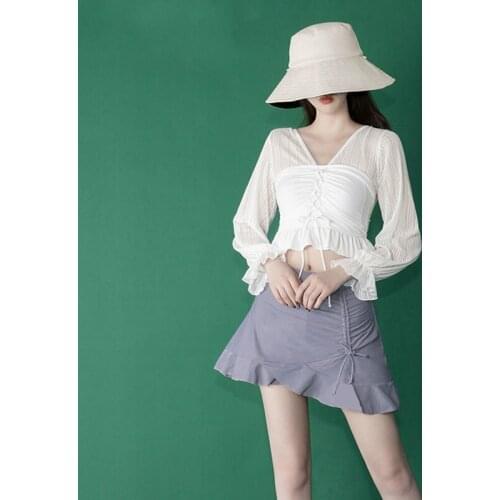 2021 New Womens Swimsuit Sexy Bikini Push Up Padded Swimwear Women Two Piece Swimsuit Bathing Suits Swimsuits Women Swimskirt