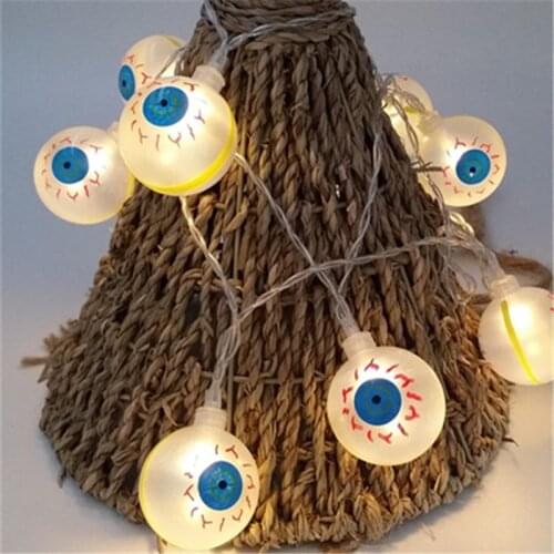 Ghost Eye Lights Tree Light for Halloween Battery String Lights Christmas Lights Decoration String Lights Room Light Led