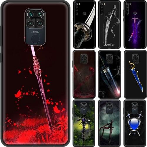 Shockproof Coque for Redmi Note 10 Pro MAX Note 9 Power 9T 9S 8 8T Luxury Case 9C 8A 7A Pro Shell Fundas Sword Sword