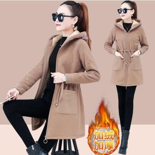 Qpipsd Women's Insulated Trench Coats