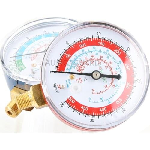 R134aR410 Fluoride Meter Gauge Y70 Y80 Refrigerant Table Automotive Air Conditioner Pressure Head Cooling Tool
