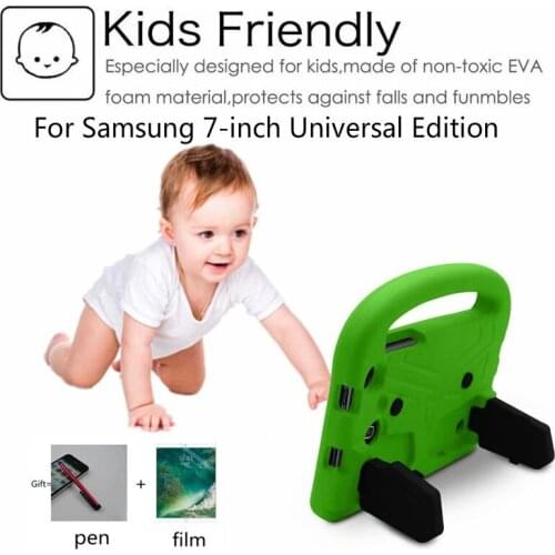 New Child For Samsung Tab 3 Tab 4 Lite 3 7.0 inch Tablet Cover T210 T110 T230 T235 T113 T280 T285 EVA Silicon Sparrow safe case