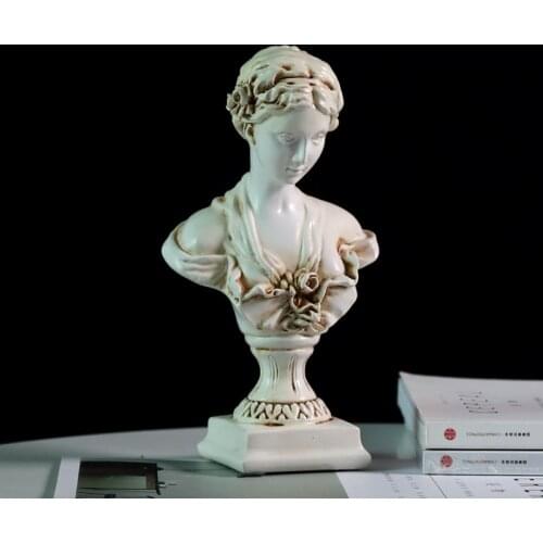 Nordic Home Decoration Venus Ornament Artwork Statue Ancient Greek Figure Sculpture Window Wine Cabinet Livingroom Decoration