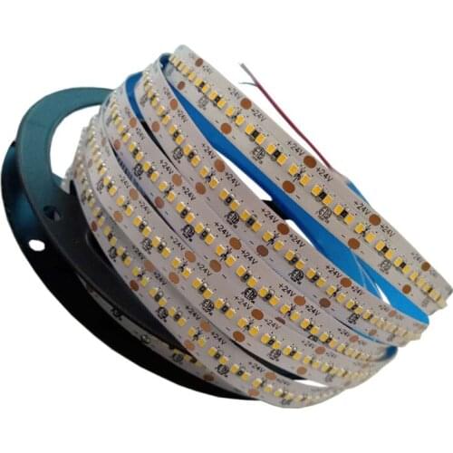 DC24V 240 LED 300 LED CRI90 SMD 2216 warm white cool white single color 3000K 6000K led strip light