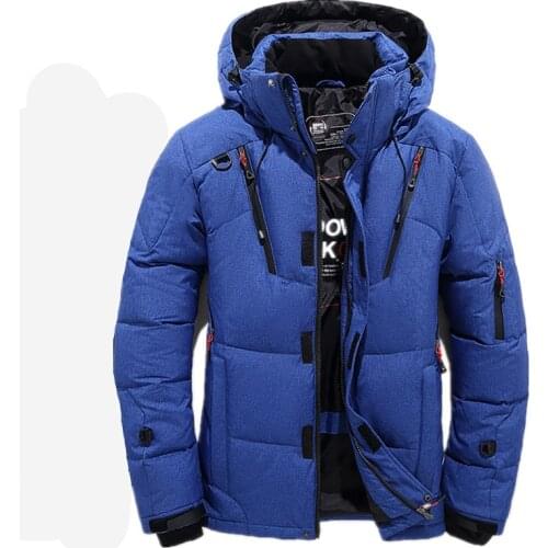 High Quality 90% White Duck Thick Down Jacket men coat Snow parkas male Warm Brand Clothing winter Down Jacket Outerwear
