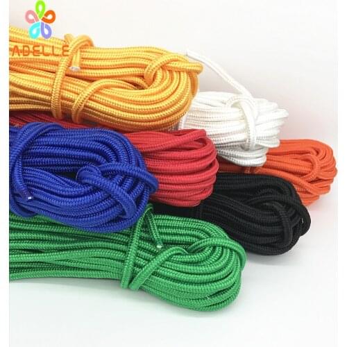 10mm x10yard braided nylon rope Polypropylene rope tent climbing boat yacht sailing line pulley clothes line free shipping