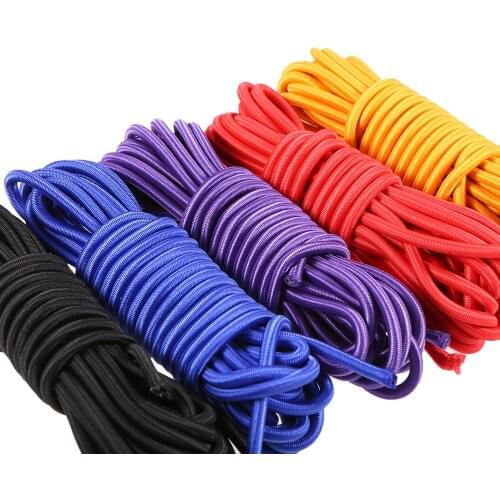 5 Meters 4mm / 5mm Kayak Boat Elastic Bungee Cord Rope Water Sports Surfing And Boating