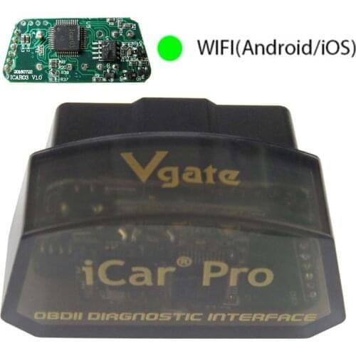 Vgate iCar Pro WIFI ELM327 OBD2 Car Diagnostic Scanner For Android/IOS iCar Pro ELM 327 Wi-Fi Obd 2 Code Reader Diagnostic Tool