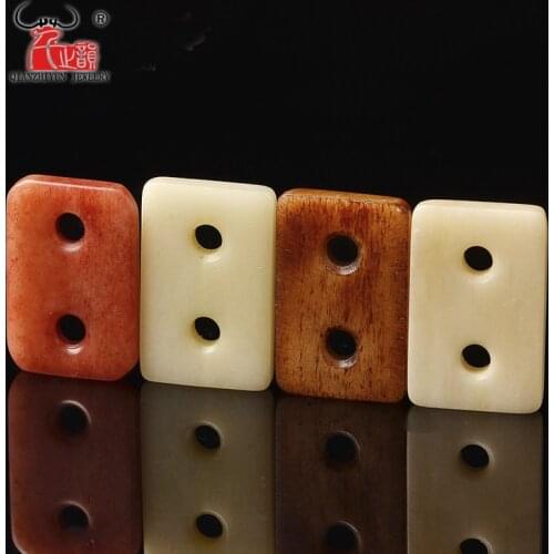 Pure natural camel bone carving two DIY buddhist beads accessories