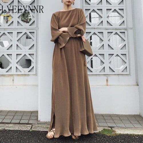 LYEEYNNR Long Sleeve Summer Dresses