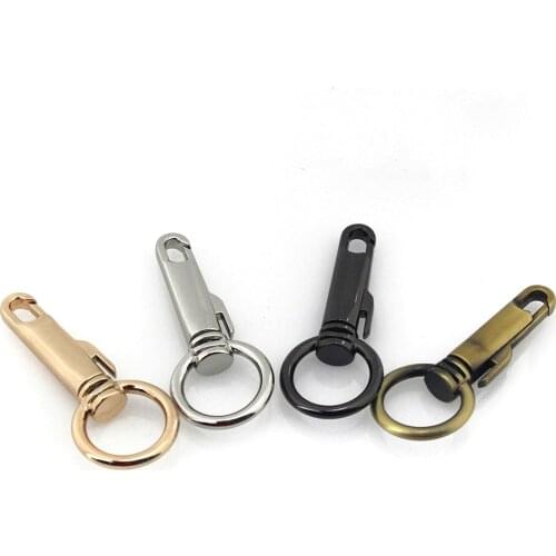 1pcs Metal Snap Hook Fashion Clasps Clips Keychain for DIY Handbag Bag Purse Luggage Hardware Closure Bag Parts Accessories