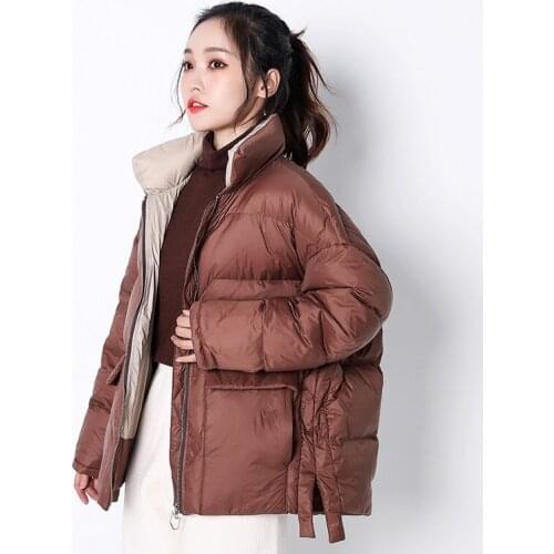 New Best seller Womens Fashion Padded Down Jacket Womens Autumn and Winter Short Bread Jacket Trend Women Coat Ladies Coats