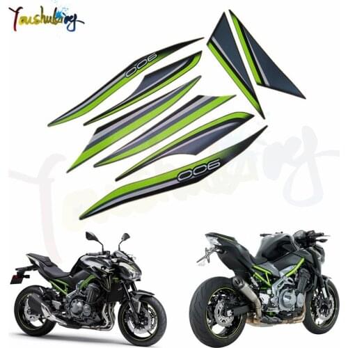 Fit ALL 06-19 Z1000 Z1000SX NINJA1000 14-19 3D Carbon Fiber Tank Gas Cap Pad Filler Cover Sticker Decals