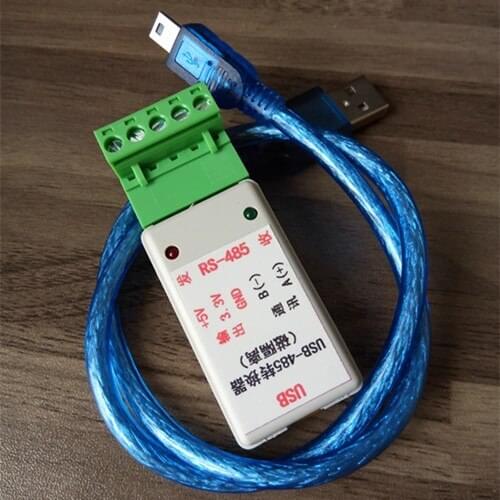 USB to 485 Magnetic Isolation Conversion, Surge Protection, with Transceiver Indicator, 5V 3.3V Power Output