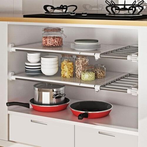 Wardrobe Partition Board Telescopic Closet Organizer Drawer Dividers Separators Shelf Storage Rack Cabinet Retractable Holders