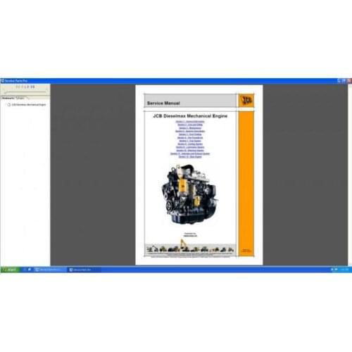 JCB Compact Service Manuals 2017+Spare Parts Catalog SPP 1.18