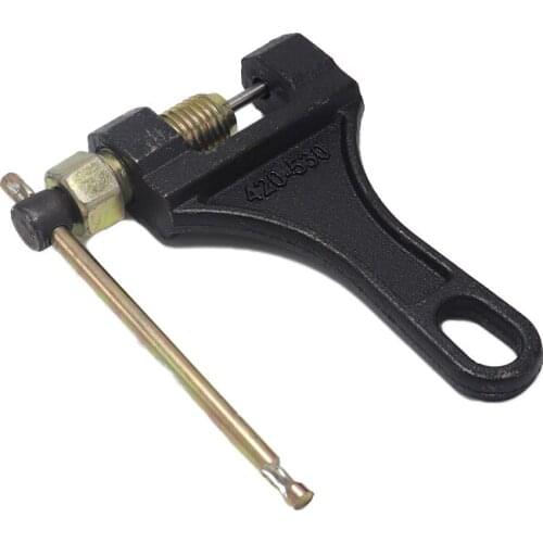 Motorcycle Chain Breaker Link Removal Splitter Motor Chain Cutter Riveting Tool 420-530