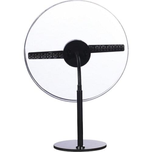 30CM 3D Hologram Fan Advertising Projector Light Display Holographic Battery Powered Rechargeable Desktop LED Fan with WIFIAPP
