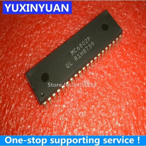 YUXINYUAN MC6802P MC6802 DIP-40 1-10pcs/lot