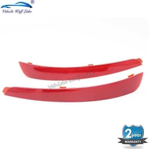 For Skoda Octavia Mk3 A7 5E 2013 2014 2015 2016 Rear Bumper Reflector Tail Light Bars Brake Parking Warning
