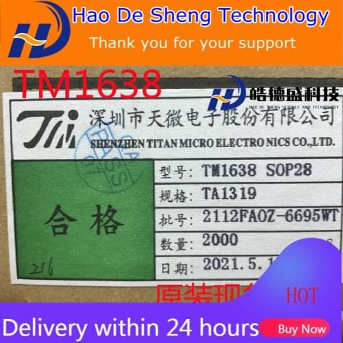 10PCS/LOT TM1638 TM SOP28 NEW ORIGINAL IN STOCK