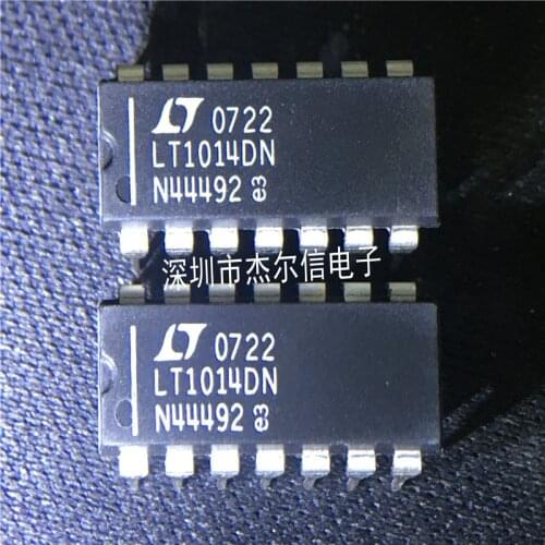 100% New&original LT1014DN LT1014 LT DIP-14 In Stock