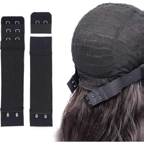 2pcs Elastic Band for Wigs Making Non Slip Adjustable Stap for Making Wig Hair Accessories Kits