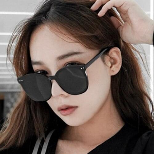 2021 Vintage Cat Eye Round Sunglasses Women New Lovely Rice nail Sun Glasses For Men Sexy Brand Design Fashion Cool Retro UV400