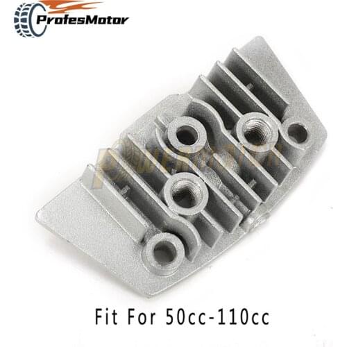 Motorcycle Oil Cooler Adapter Engine Cylinder Cover For 50cc 70cc 90cc 110cc Horizontal Engine Adapter Engine Cylinder Cover