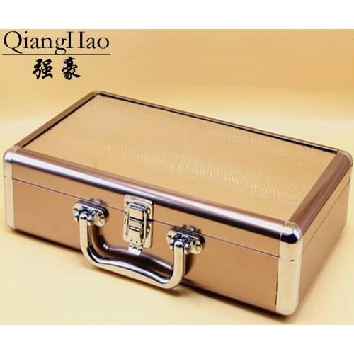Good quality Aluminium code tool case toolbox Business advisory Man portable suitcase ear cleaning suitcase