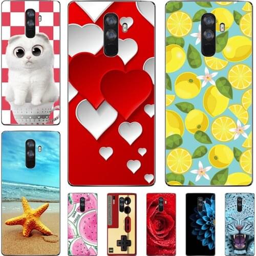 Funda Capa For Doogee Mix 2 Case Mix2 Cartoon Cute Prtnted Soft Silicone Phone Cases For Doogee Mix 2 Cover Coque 5.99"