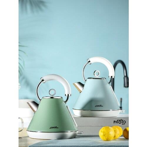 European style household electric kettle large capacity automatic power-off 304 stainless steel kettle