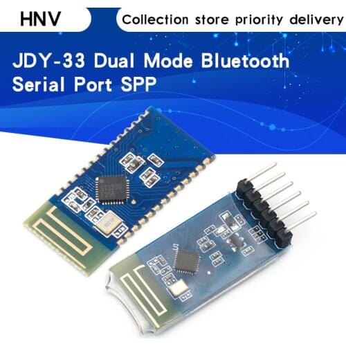 JDY-33 Dual mode Bluetooth serial Port SPP Bluetooth SPP-C compatible with HC-05/06 /JDY-31/30 slave Bluetooth 3.0
