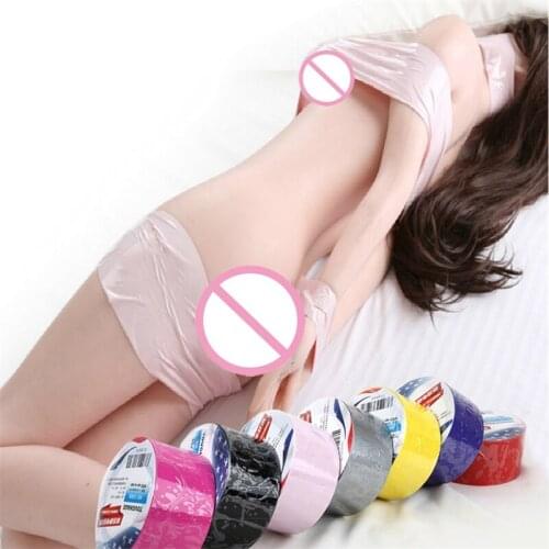 25m Static Bondage Tape Anti-stick Hair Restraints Sex Flirting Toys For Couples Role Play Adult Fun Games Erotic Toy Bdsm
