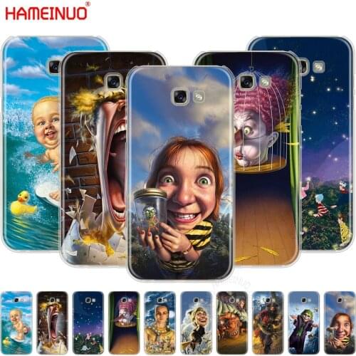 HAMEINUO Mark Fredrickson Art cell phone case cover for Samsung Galaxy A3 A310 A5 A510 A7 A8 A9 2016 2017 2018