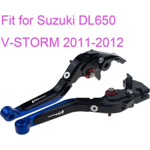 KODASKIN Left and Right Folding Extendable Brake Clutch Levers for Suzuki DL650 V-STORM VSTORM V STORM 2011-2012