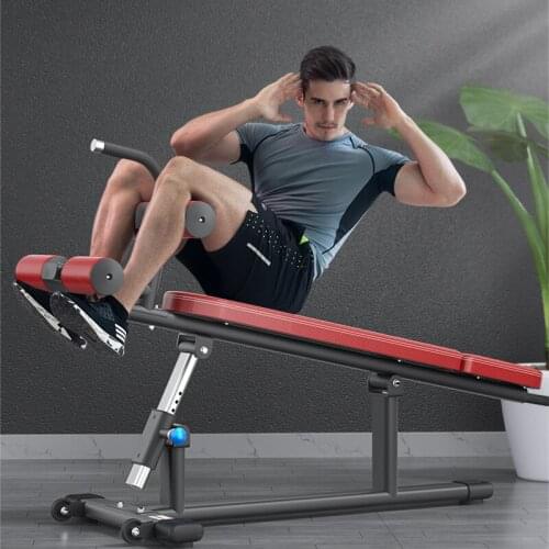 Commercial Sit-ups Exercise Equipment Household Male Abs Plate Movement Aid Belly Multi-function Board Sit Up Bench