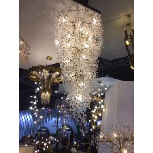 Butterfly chandelier angel chandelier wings chandelier Nordic minimalist retro modern American ceiling lamp chandelier