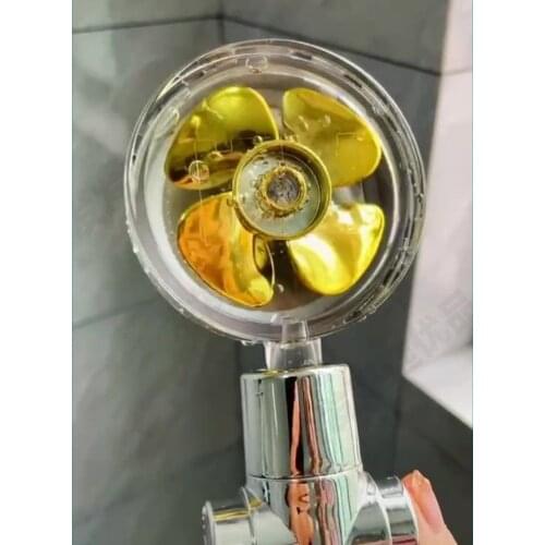 Adjustable Showerhead Turbocharged Shower Sprayer Head with Filter Home Spa Bathroom Shower Head Handheld Pressurized Showers