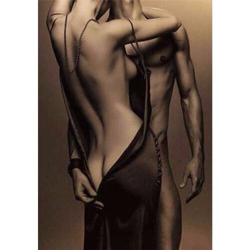 New 5D DIY Diamond Painting Mosaic Rhinestone Needlework Embroidery Sexy Men And Women Diamond Cross Stitch Home Decoratio