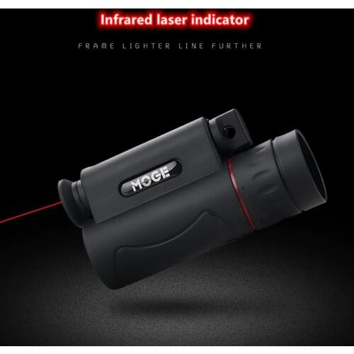 New Mini Night Vision Monocular Powerful Multifunction With Infrared Laser Light Phone Lens Pocket Optical Instrument Telescope